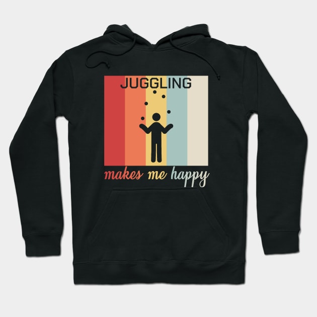 Juggling Juggler Circus Artist Hooping Poi Gift Hoodie by bigD